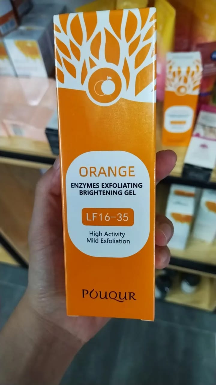 Orange Gel Exfoliant Éclaircissant