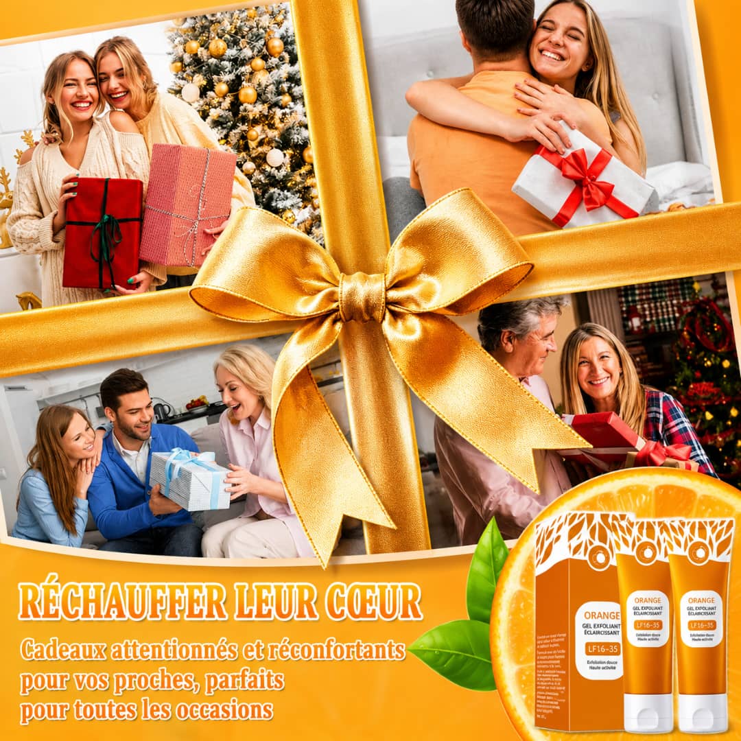 Orange Gel Exfoliant Éclaircissant