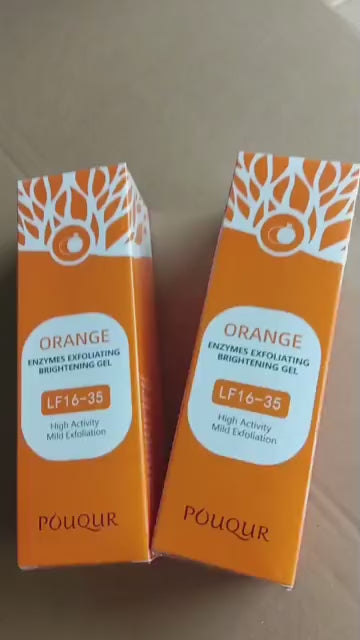 Orange Gel Exfoliant Éclaircissant